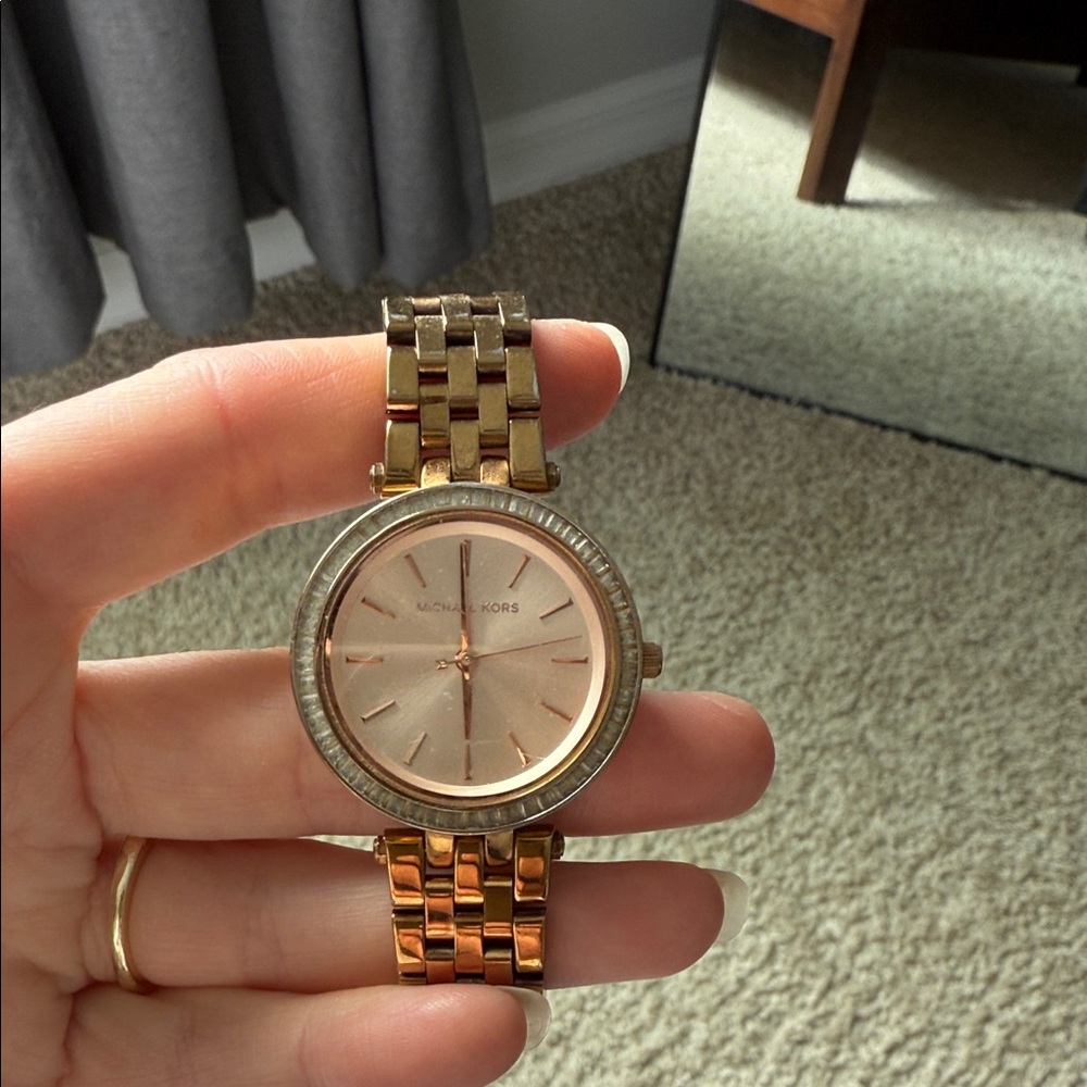 Michael Kors Two-Tone Gold Watch